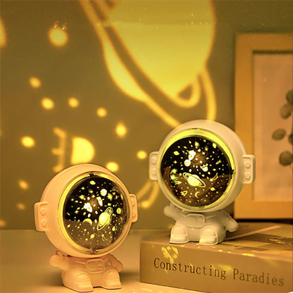 Galaxy Star Projector Starry Sky Night Light Астронавт Lamp Room Decr Gift Child Kids Baby Christmas Spaceman Projection