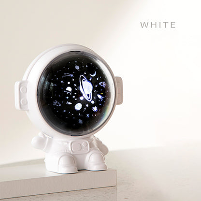 Galaxy Star Projector Starry Sky Night Light Астронавт Lamp Room Decr Gift Child Kids Baby Christmas Spaceman Projection